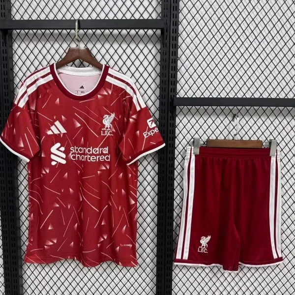 Liverpool Conjunto 2026 2027 Casa Rojo - Liverpool Barata | 7camisetas