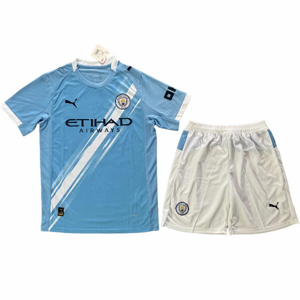 Manchester City Conjunto 2025 2026 Casa Azul - Manchester City Barata | 7camisetas