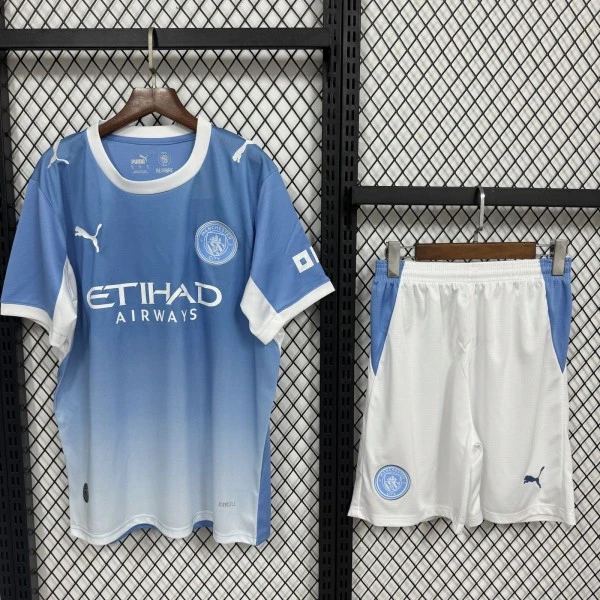 Manchester City Conjunto 2026 2027 Casa Azul - Manchester City Barata | 7camisetas