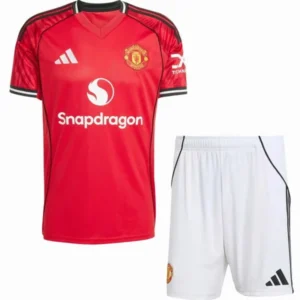 Manchester United Conjunto 2025 2026 Casa Rojo - Manchester United Barata | 7camisetas
