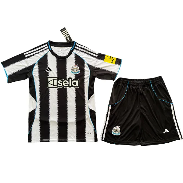 Newcastle United Conjunto 2025 2026 Casa Negro - Newcastle United Barata | 7camisetas