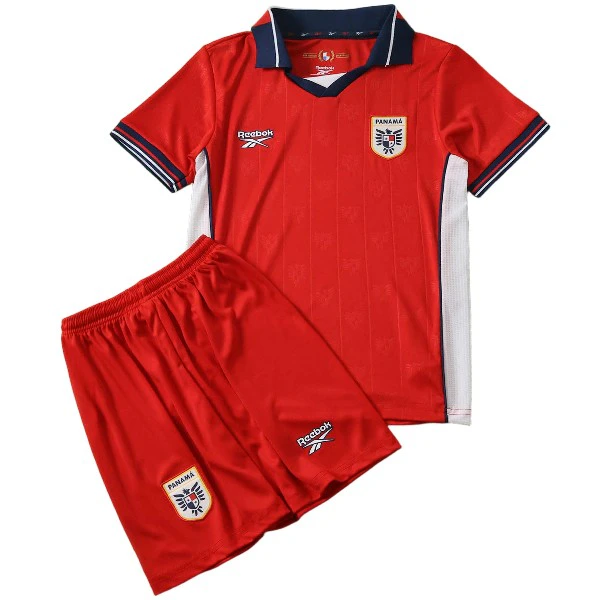 Casa Conjunto De Hombre Panamá 2026 Rojo Panamá Conjunto 2026 Casa Rojo - Panamá Barata | 7camisetas