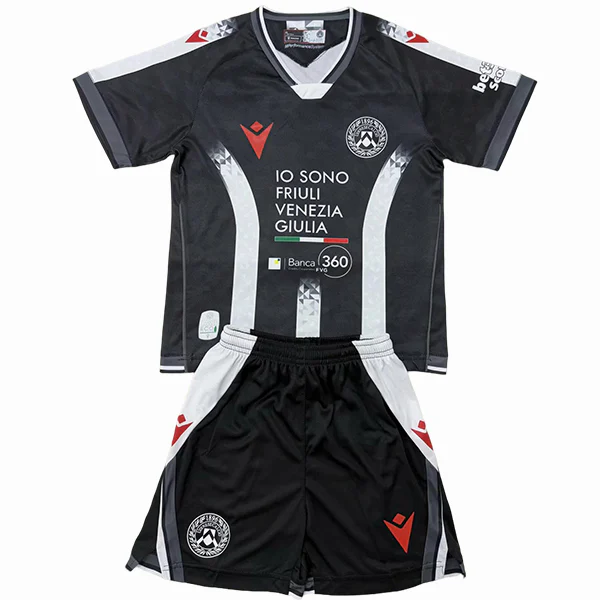 Udinese Conjunto 2025 2026 Casa Negro - Udinese Barata | 7camisetas