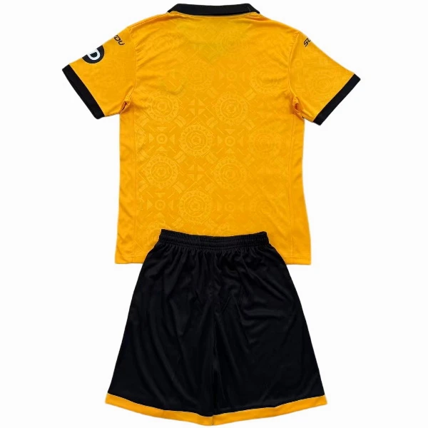 Wolves FC Conjunto 2025 2026 Casa Amarillo - Wolves Fc Equipacion | 7camisetas