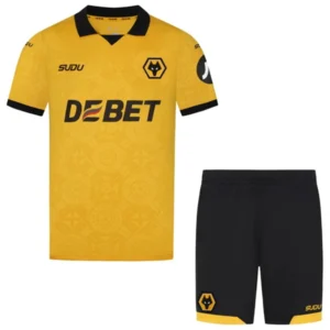 Wolves FC Conjunto 2025 2026 Casa Amarillo - Wolves Fc Equipacion | 7camisetas