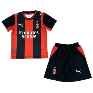 AC Milan Niños Conjunto 2026 2027 Casa Rojo - AC Milan Niños Barata | 7camisetas