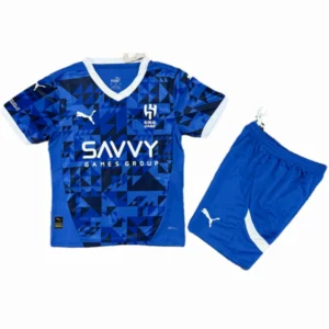 Al Hilal Saudi Niños Conjunto 2024 2025 Casa Azul - Tuta Al Hilal Saudi Niños | 7camisetas