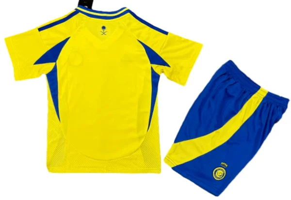 Al-Nassr FC Niños Conjunto 2024 2025 Casa Amarillo - Tuta Al-Nassr FC Niños | 7camisetas