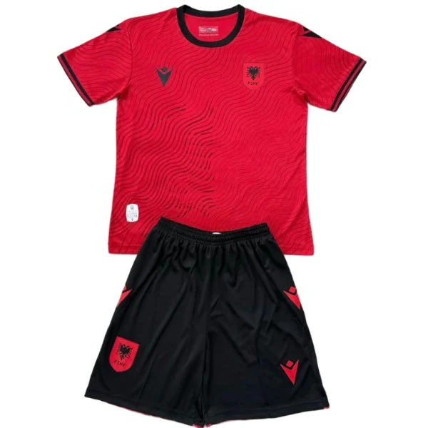 Albania Niños Conjunto 2026 Casa Rojo - Albania Niños Barata | 7camisetas