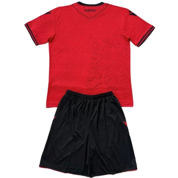 Albania Niños Conjunto 2026 Casa Rojo - Albania Niños Barata | 7camisetas