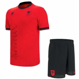 Albania Niños Conjunto 2026 Casa Rojo - Albania Niños Barata | 7camisetas