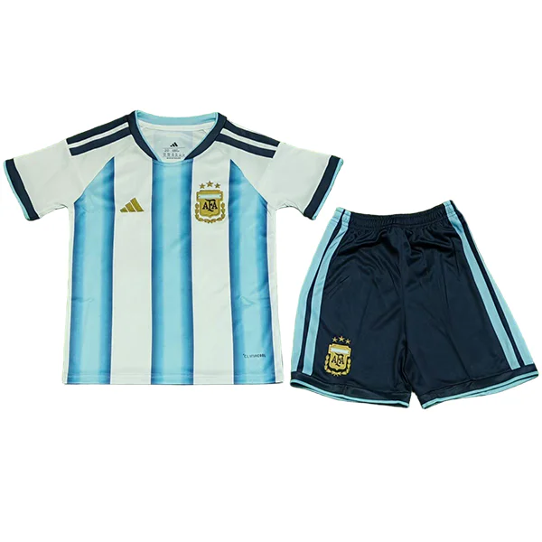 Argentina Niños Conjunto 2026 Casa Azul - Argentina Niños Barata | 7camisetas