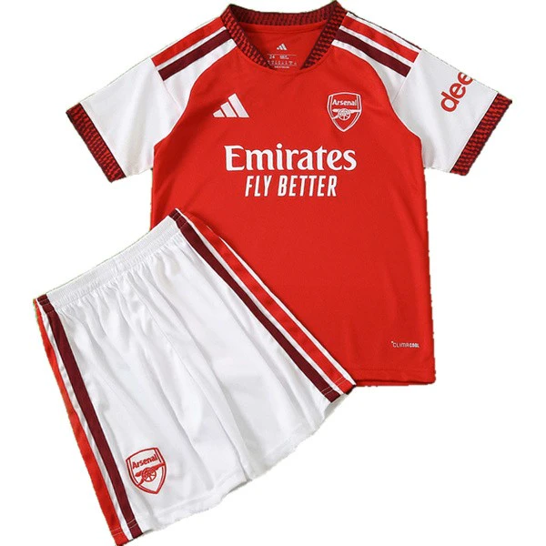 Arsenal Niños Conjunto 2026 2027 Casa Rojo - Equipacion Arsenal Niños | 7camisetas