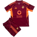AS Roma Niños Conjunto 2025 2026 Casa Rojo - Tuta AS Roma Niños | 7camisetas