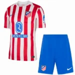 Atlético Madrid Niños Conjunto 2025 2026 Casa Rojo - Equipacion Atletico Madrid Niños | 7camisetas