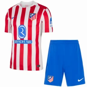 Atlético Madrid Niños Conjunto 2025 2026 Casa Rojo - Equipacion Atletico Madrid Niños | 7camisetas