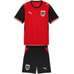 Austria Niños Conjunto 2026 Casa Rojo - Austria Niños Barata | 7camisetas