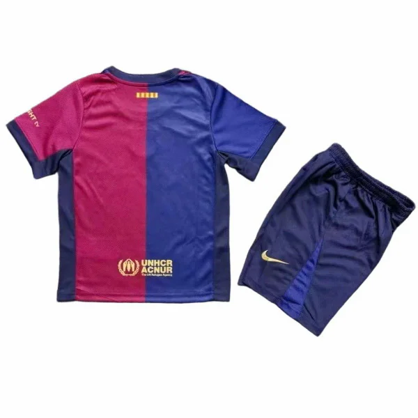 FC Barcelona Niños Conjunto 2024 2025 Casa Rojo - Equipacion Fc Barcelona Niños | 7camisetas