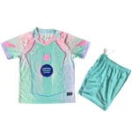 FC Barcelona Niños Conjunto 2024 2025 Casa Verde - Equipacion Fc Barcelona Niños | 7camisetas