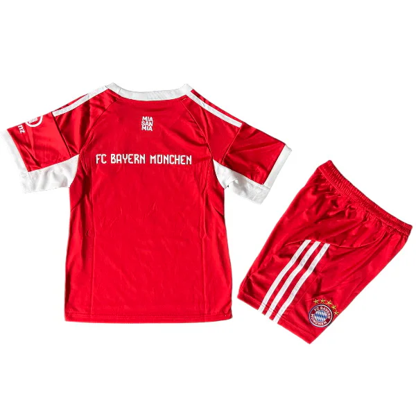 Bayern Múnich Niños Conjunto 2025 2026 Casa Rojo - Tuta Bayern Múnich Niños | 7camisetas