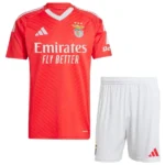 SL Benfica Niños Conjunto 2024 2025 Casa Rojo - Tuta SL Benfica Niños | 7camisetas