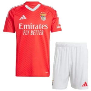 SL Benfica Niños Conjunto 2024 2025 Casa Rojo - Tuta SL Benfica Niños | 7camisetas