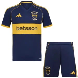 Boca Juniors Niños Conjunto 2025 2026 Casa Azul - Tuta Boca Juniors Niños | 7camisetas