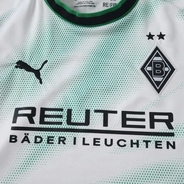 Borussia Mönchengladbach Niños Conjunto 2026 2027 Casa Blanco - Borussia Mönchengladbach Niños Barata | 7camisetas