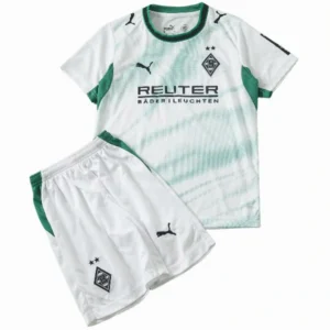 Borussia Mönchengladbach Niños Conjunto 2026 2027 Casa Blanco - Borussia Mönchengladbach Niños Barata | 7camisetas