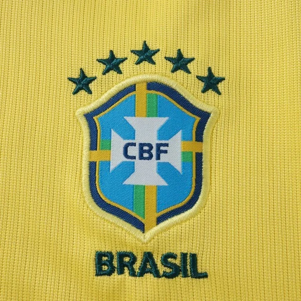 Brasil Niños Conjunto 2026 Casa Amarillo - Equipacion Brasil Niños | 7camisetas