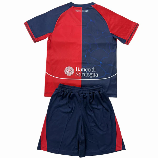 Cagliari Calcio Niños Conjunto 2025 2026 Casa Rojo - Cagliari Calcio Niños Barata | 7camisetas