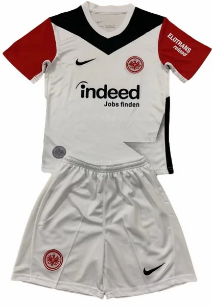 Eintracht Frankfurt Niños Conjunto 2024 2025 Casa Blanco - Tuta Eintracht Frankfurt Niños | 7camisetas