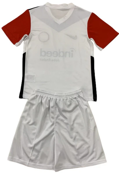 Eintracht Frankfurt Niños Conjunto 2024 2025 Casa Blanco - Tuta Eintracht Frankfurt Niños | 7camisetas