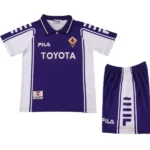 ACF Fiorentina Niños Conjunto 2000 Casa Púrpura - Tuta ACF Fiorentina Niños | 7camisetas