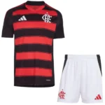 Flamengo Niños Conjunto 2025 2026 Casa Rojo - Tuta Flamengo Niños | 7camisetas