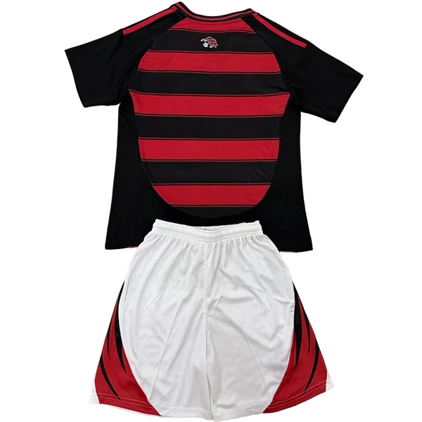 Flamengo Niños Conjunto 2025 2026 Casa Rojo - Tuta Flamengo Niños | 7camisetas