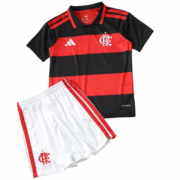 Flamengo Niños Conjunto 2026 2027 Casa Rojo - Flamengo Niños Barata | 7camisetas