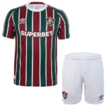 Fluminense Niños Conjunto 2025 2026 Casa Rojo - Tuta Fluminense Niños | 7camisetas