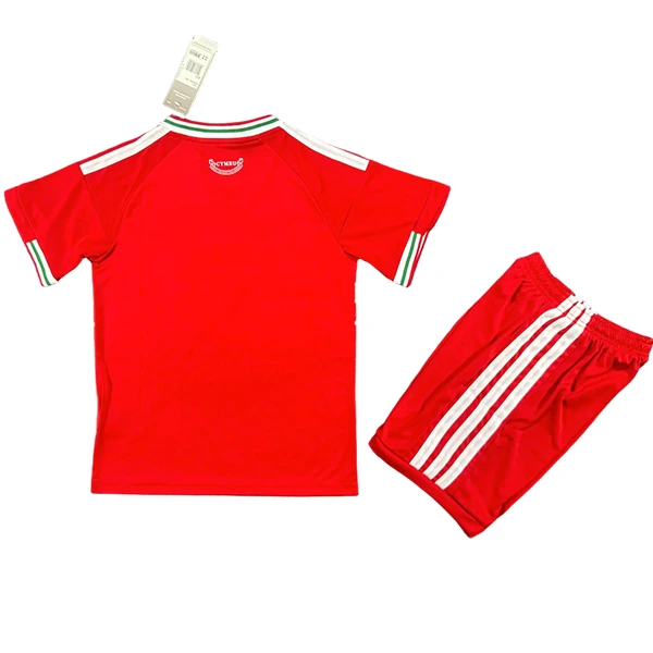 Gales Niños Conjunto 2026 Casa Rojo - Gales Niños Barata | 7camisetas