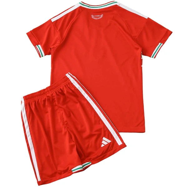 Gales Niños Conjunto 2026 Casa Rojo - Gales Niños Barata | 7camisetas