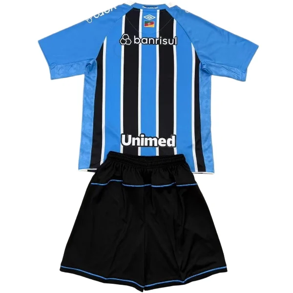 Grêmio FBPA Niños Conjunto 2025 2026 Casa Azul - Tuta Grêmio FBPA Niños | 7camisetas