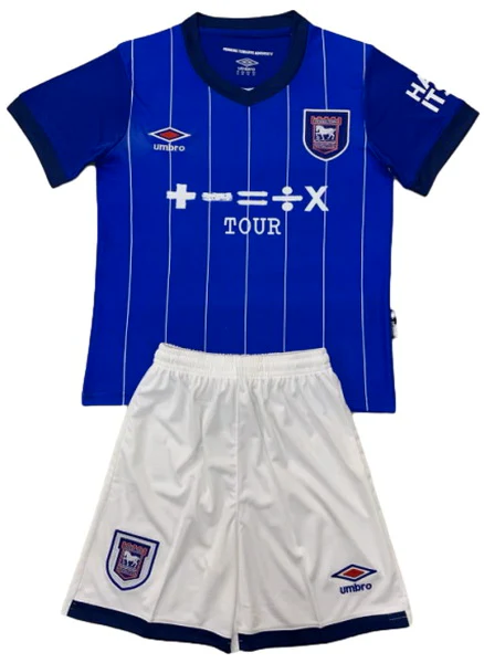 Ipswich Town Niños Conjunto 2024 2025 Casa Azul - Tuta Ipswich Town Niños | 7camisetas