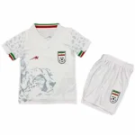 Irán Niños Conjunto 2026 Casa Blanco - Irán Niños Barata | 7camisetas