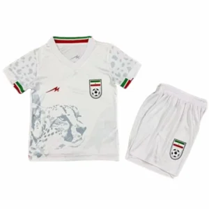 Irán Niños Conjunto 2026 Casa Blanco - Irán Niños Barata | 7camisetas