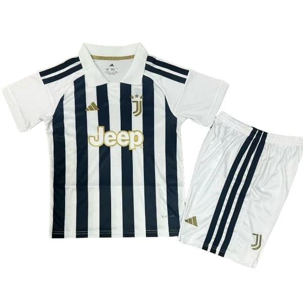 Juventus Niños Conjunto 2026 2027 Casa Blanco - Equipación Juventus Niños | 7camisetas