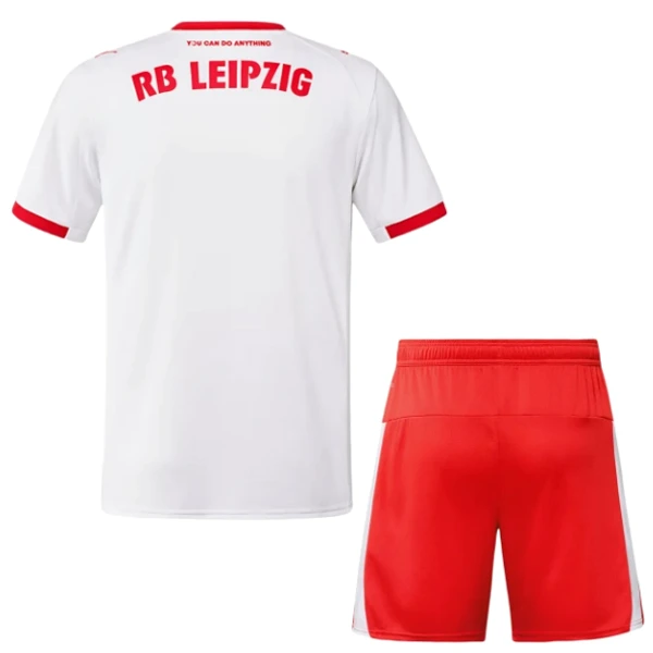 RB Leipzig Niños Conjunto 2025 2026 Casa Blanco - RB Leipzig Niños Barata | 7camisetas