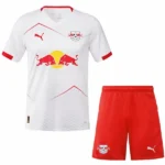 RB Leipzig Niños Conjunto 2025 2026 Casa Blanco - RB Leipzig Niños Barata | 7camisetas