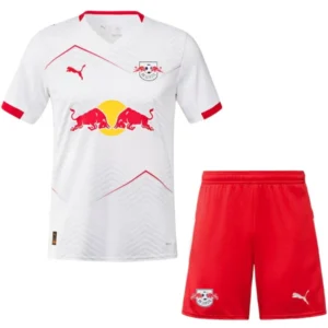 RB Leipzig Niños Conjunto 2025 2026 Casa Blanco - Tuta RB Leipzig Niños | 7camisetas