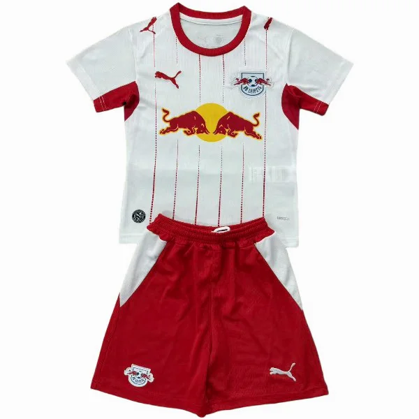 RB Leipzig Niños Conjunto 2026 2027 Casa Blanco - RB Leipzig Niños Barata | 7camisetas