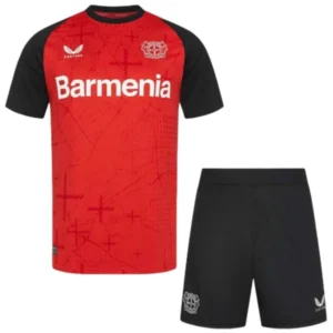 Bayer 04 Leverkusen Niños Conjunto 2024 2025 Casa Rojo - Tuta Bayer 04 Leverkusen Niños | 7camisetas